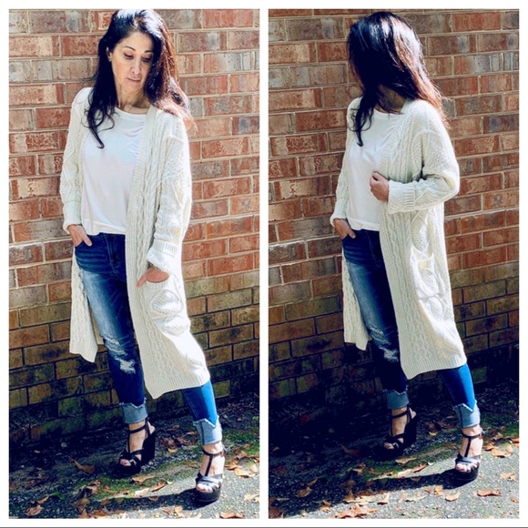 ✨LAST ONE ✨PARIS ✨knit long oversized cardi/jacket - Picture 8 of 8